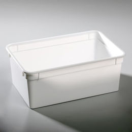 Produktbild von M&S Reptilien Kunststoffbox Weiß mit transparentem Deckel Klein 18x12x7,5 cm