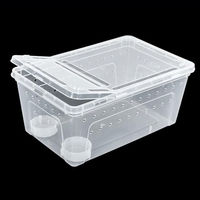 Produktbild von M&S Reptilien Kunststoffterrarium Hartschalen-Box XL Transparent inkl. Wasserschale
