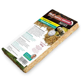 M&S Reptilien Sphagnum Moos gepresst Premium Qualität aus Neuseeland 100 Gramm - 100 g – Bild 1 von 3
