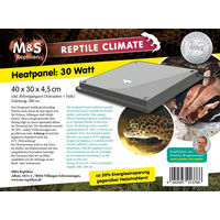 Produktbild von M&S Reptilien Terrarium-Klimasteuerung Heatpanel 30 Watt für Echsen, Schlangen und Schildkröten