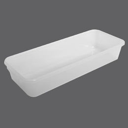 Produktbild von M&S Reptilien Wanne für Echsen transparent aus Kunststoff 462x187,5x87,5mm