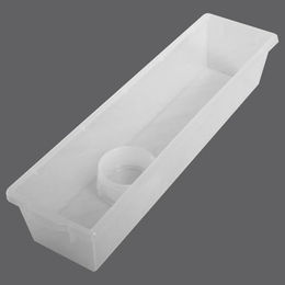 Produktbild von M&S Reptilien Wanne transparent aus Kunststoff mit Wasserschalen Halterung 462x125x87,5mm