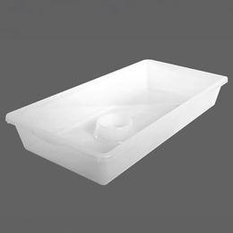 Produktbild von M&S Reptilien Wanne transparent aus Kunststoff mit Wasserschalen Halterung 846x440x135mm