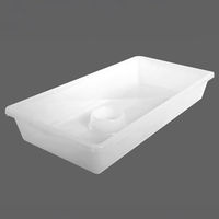 Produktbild von M&S Reptilien Wanne transparent aus Kunststoff mit Wasserschalen Halterung 846x440x135mm