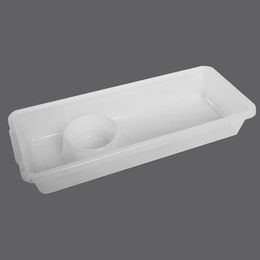 Produktbild von M&S Reptilien Wanne transparent mit Wasserschalen Halterung für Echsen 550x234x87,5mm
