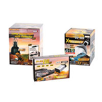 Produktbild von M&S Reptilien X-Reptile 35 Watt Set mit HID-Strahler, Vorschaltgerät und Lampenfassung für Bartagamen und Leguane in Schwarz - 35 Stk.