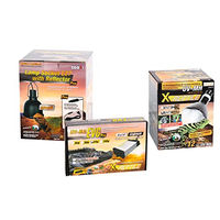 Produktbild von M&S Reptilien X-Reptile 70 Watt Set mit HID-Strahler Vorschaltgerät und Lampenfassung für Reptilien wie Bartagamen und Leguane in Schwarz - 70 Stk.
