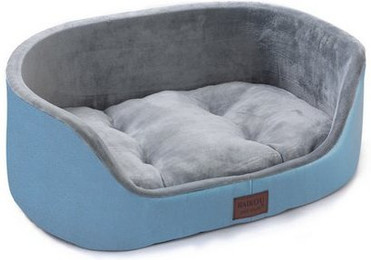 Produktbild von M-Diamant Orthopädisches Hundebett mit Rand aus Polyester