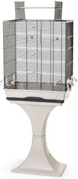 Produktbild von M.O. Vogelkäfig Wellensittich Kanarien mit Ständer und Freisitz