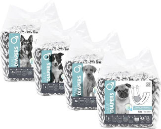 M-Pets Hundewindeln Rüde - M - 550 × 200 mm - 12 Stück – Bild 1 von 5
