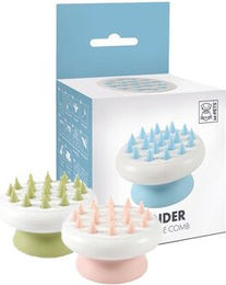 M-PETS - Weiche Massagebürste Scharf - Grün - 8 x 5,4 cm – Bild 1 von 5