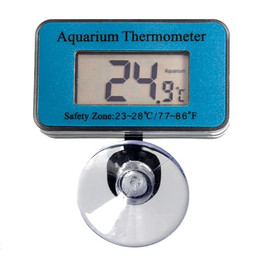 Produktbild von M&S Digitales Thermometer (blau) mit Sauger wasserdicht