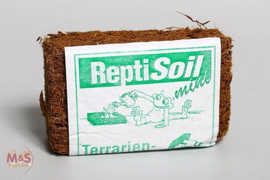 Produktbild von M&S Reptile Soil Kokosrinde Terrariensubstrat Ziegel - 2 l
