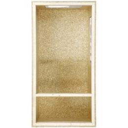 Produktbild von M&S Reptilien Chamäleon Hochterrarium aus Holz 60x60x120 cm mit Gaze