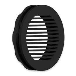 Produktbild von M&S Reptilien Futterluke rund mit Lüftung