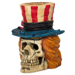 Produktbild von M&S Reptilien ReptiZoo Deko-Primatenschädel mit Zylinder