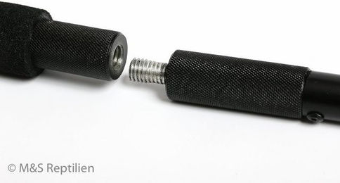 Produktbild von M&S Reptilien Schlangenhaken XXL 210cm zerlegbar mit Softgriffen
