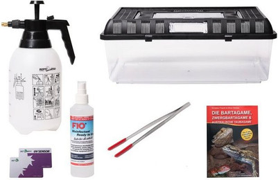 Produktbild von M&S Reptilien Terrarium Bartagamen Handlingset
