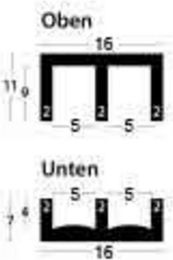 Produktbild von M&S Reptilien Terrarium Glasführungsprofil für 4 mm Glas unten