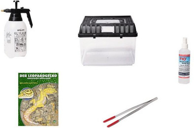 Produktbild von M&S Reptilien Terrarium Leopardgecko Handlingset