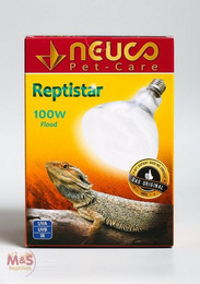 Produktbild von M&S Reptilien Terrarium NEUCO Reptistar UV-Lampe 100 Watt Flood - 100 Stk.