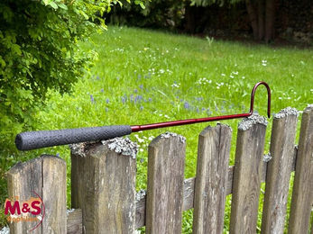 M&S Reptilien Terrarium Schlangenhaken (Rot) ca. 60cm – Bild 1 von 4