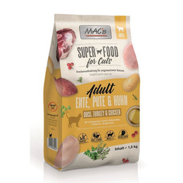Produktbild von MAC's Cat Adult Ente, Pute & Huhn - 1,5 kg