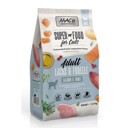 Produktbild von MAC's Cat Adult Lachs & Forelle Katzentrockenfutter - 2 x 7 kg
