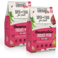 Produktbild von MAC's Cat Adult Trockenfutter Mono frisches Pferd - 2 x 7 kg