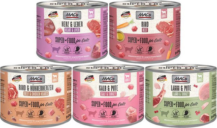 Produktbild von MAC's Cat Fleischmenü 60x200g Mixpaket 1