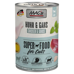 Produktbild von MAC's Cat Huhn & Gans Nassfutter - 6 x 400 g