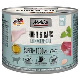 Produktbild von MAC's Cat Huhn & Gans Nassfutter - 6 x 200 g