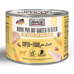 Produktbild von MAC's Cat Huhn mit ganzen Geflügelherzen - 6 x 200 g