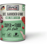 Produktbild von MAC's Cat Katzennassfutter Ente, Kaninchen & Rind - 6 x 800 g