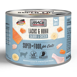 Produktbild von MAC's Cat Lachs & Hühnchen Katzenfutter - 6 x 200 g
