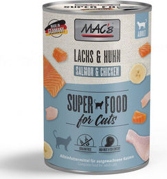 MAC's Cat Lachs & Hühnchen Nassfutter - 6 x 400 g – Bild 1 von 2