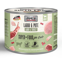 Produktbild von MAC's Cat Lamm & Pute - 6 x 200 g