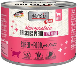 Produktbild von MAC's Cat Mono Frisches Pferd - 6 x 200 g