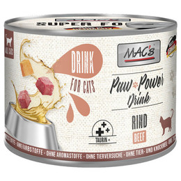 Produktbild von MAC's CAT Paw Power Drink Rind - 6 x 200 g