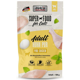 Produktbild von MAC's Cat Pouch Hähnchen pur mit Kräuter - 12 x 100 g