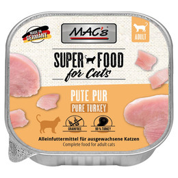 Produktbild von MAC's Cat Pute Pur Katzennassfutter - 16 x 100 g