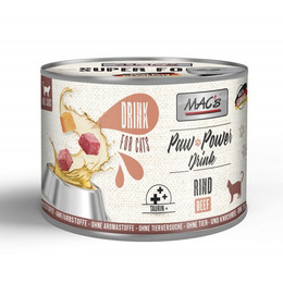Produktbild von Mac's Cat Snack Paw Power Drink Rind - 6 x 200 g