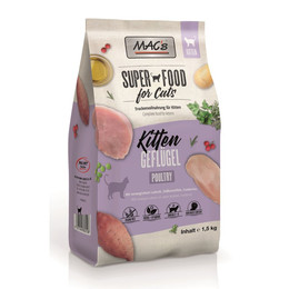 Produktbild von MAC's Cat Trockenfutter Kitten Geflügel - 300 g