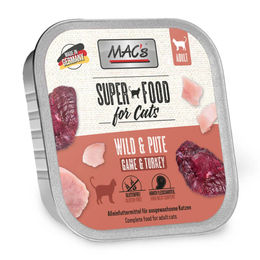 Produktbild von MAC's Cat Wild & Pute Katzennassfutter - 16 x 100 g