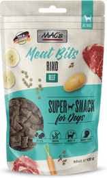 Produktbild von MAC's Dog Meat Bits 120g Hundesnack Rind  9x120g