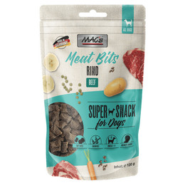 Produktbild von MAC's Dog Meat Bits Rind - 9 x 120 g