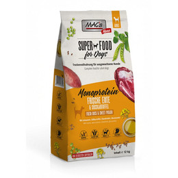 Produktbild von MAC's Dog MONO Ente Hundetrockenfutter - 12 kg