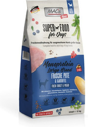 Produktbild von MAC's Dog Mono Large Breed Adult Pute - 2 x 12 kg