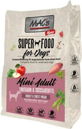 Produktbild von MAC's Dog Mono Mini Adult Trockenfutter Truthahn und Süßkartoffel - 3 kg