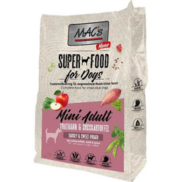 Produktbild von MAC's DOG Mono Mini Adult Truthahn Hundetrockenfutter - 2 x 7 kg